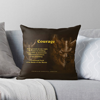 Courage Pillow