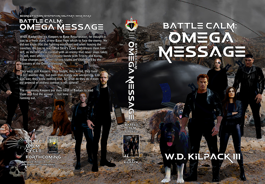 Battle Calm: Omega Message Covers