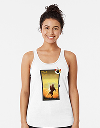 Pale Face Racerback Tank