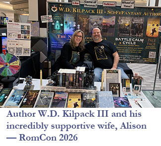 Me and Alison at RomCon 2026